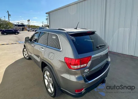 2012 Jeep Grand Cherokee Overland из США, поврежденный, VIN 1C4RJFCT9CC184113